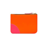 CDG Super Fluo Wallet - Yellow/Light Orange / SA8100SF