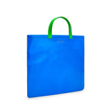 CDG Super Fluo Tote Bag - Blue/Orange / SA9000SF