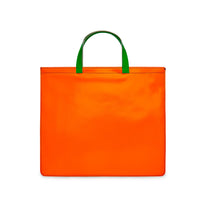 CDG Super Fluo Tote Bag - Blue/Orange / SA9000SF