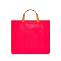 CDG Super Fluo Tote Bag - Pink/Yellow / SA9000SF