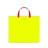 CDG Super Fluo Tote Bag - Yellow/Orange / SA9000SF