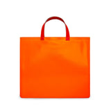 CDG Super Fluo Tote Bag - Yellow/Orange / SA9000SF