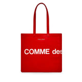 CDG Huge Logo Tote Bag - Red / SA9001HL