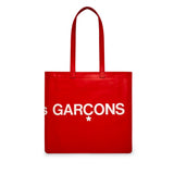 CDG Huge Logo Tote Bag - Red / SA9001HL