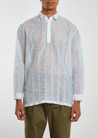 SKY HIGH FARM / SHF03B003-1 / UNISEX BOTICELLI EMBROIDERED LONG SHIRT